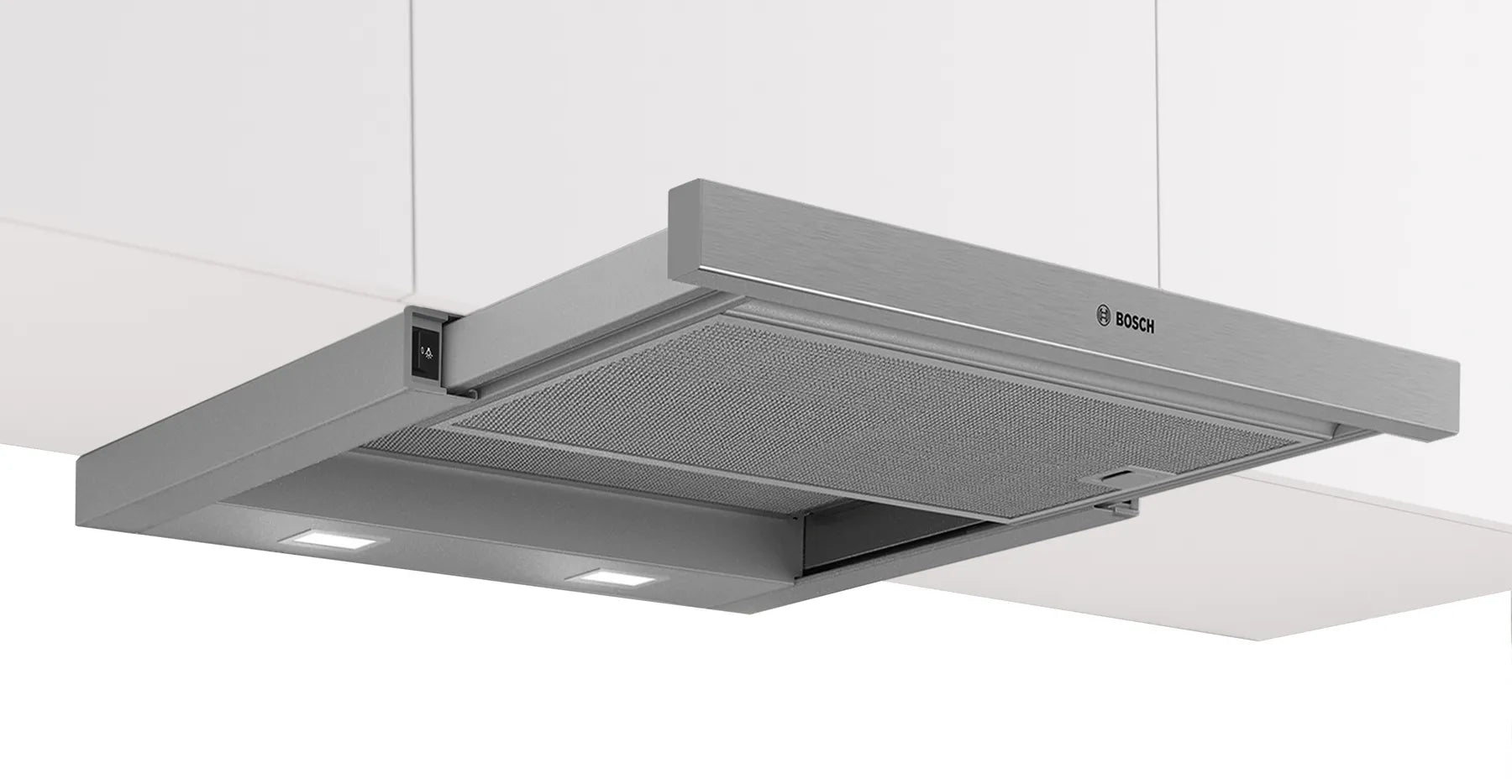 Bosch DFM064W51C Serie 2 Flachschirmhaube 60 cm Silbermetallic