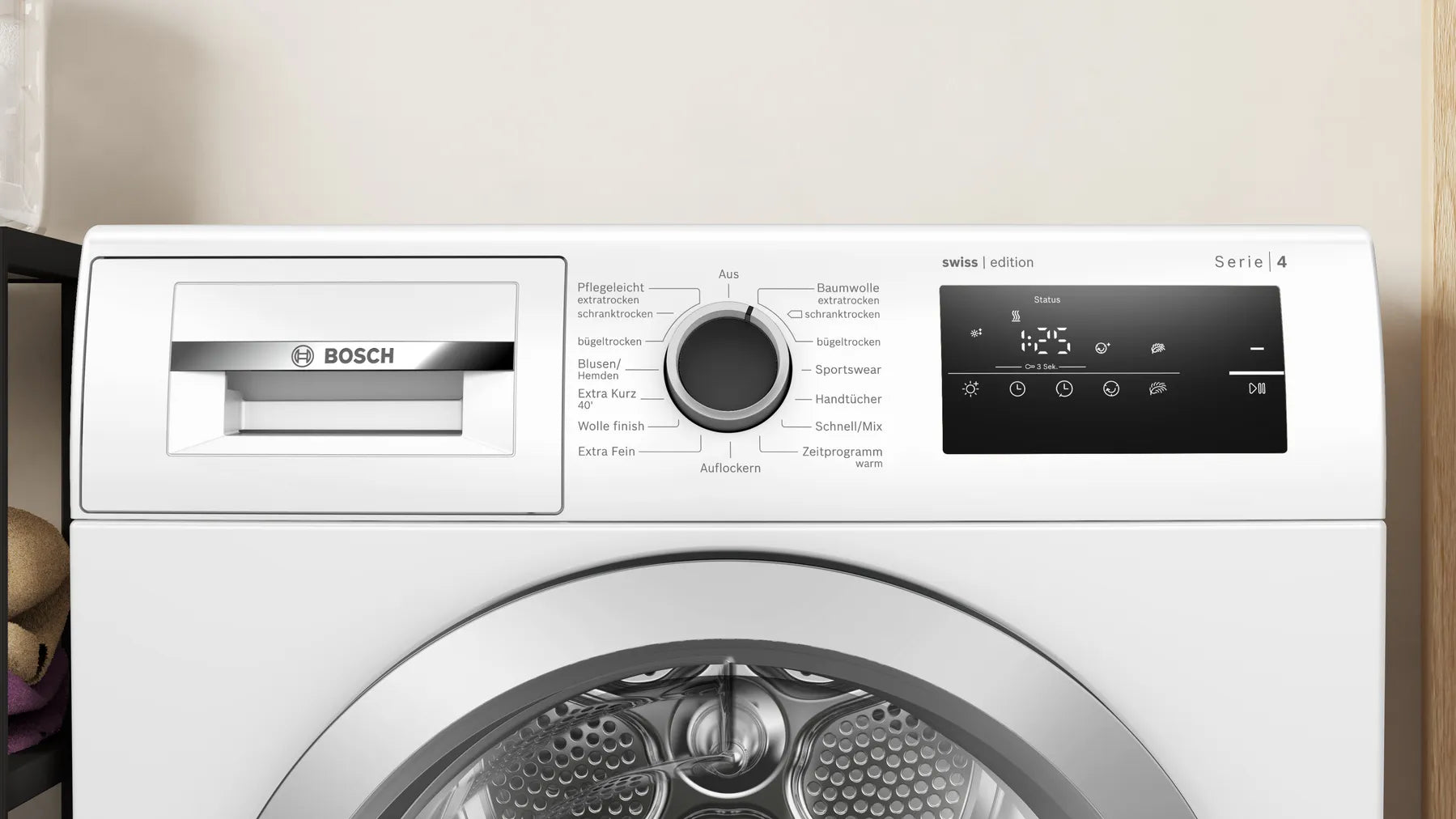 Bosch WTR83V53CH Serie 4 Wärmepumpen-Trockner 8 kg