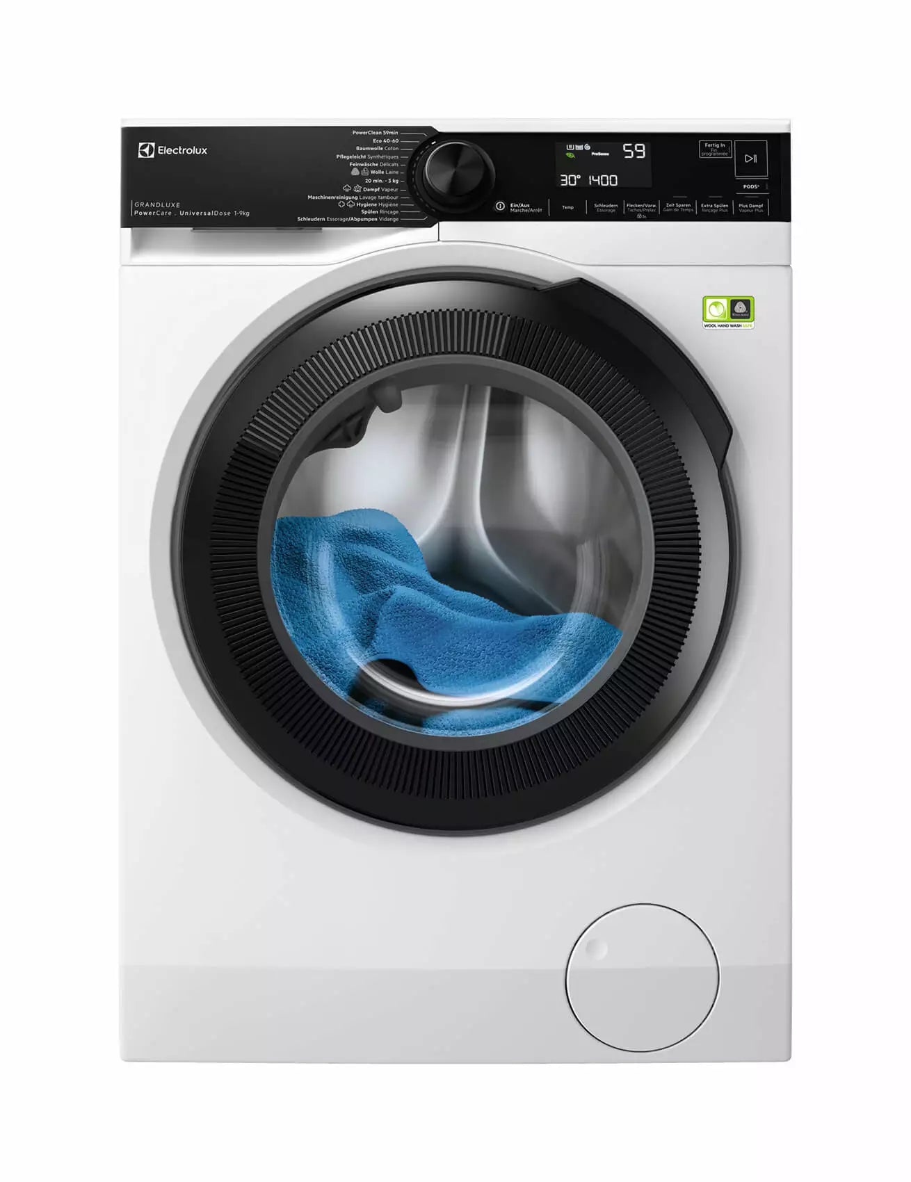 Electrolux WAGL6E500 Freistehende Waschmaschine A A 9 kg 1600 U/min