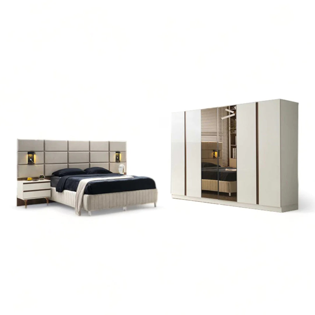 Vera Boxspringbett Schlafzimmer Set