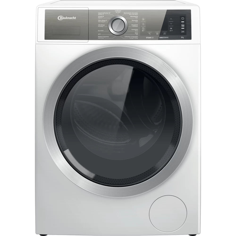 BAUKNECHT FRONTLADER-WASCHMASCHINE: 8,0 KG - B6 W845WB CH
