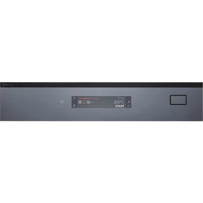 Electrolux EB6PL80QSP Einbaubackofen EURO Pyrolyse BakingCrisp Schwarz Spiegel