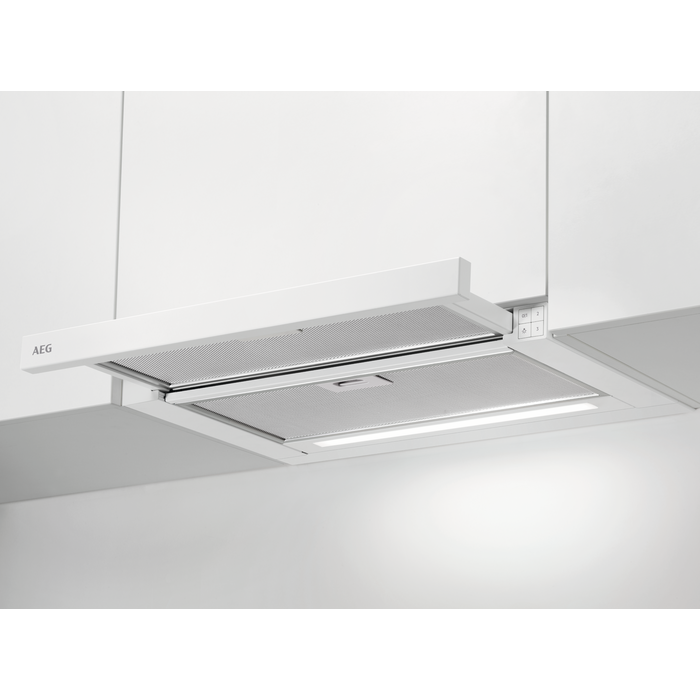 AEG ADF6052AW Flachschirmhaube ABLUFT UMLUFT C 60 CM WEISS